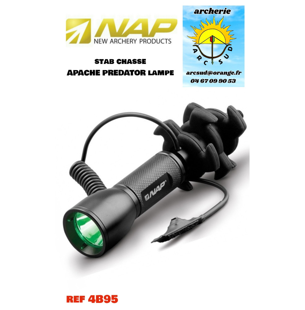 nap stab de chasse lampe predador apache ref 4b95