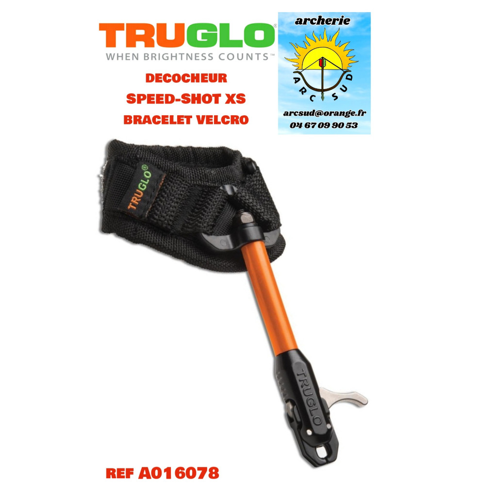 Truglo décocheur index speed shot xs  bracelet velcro ref a016078