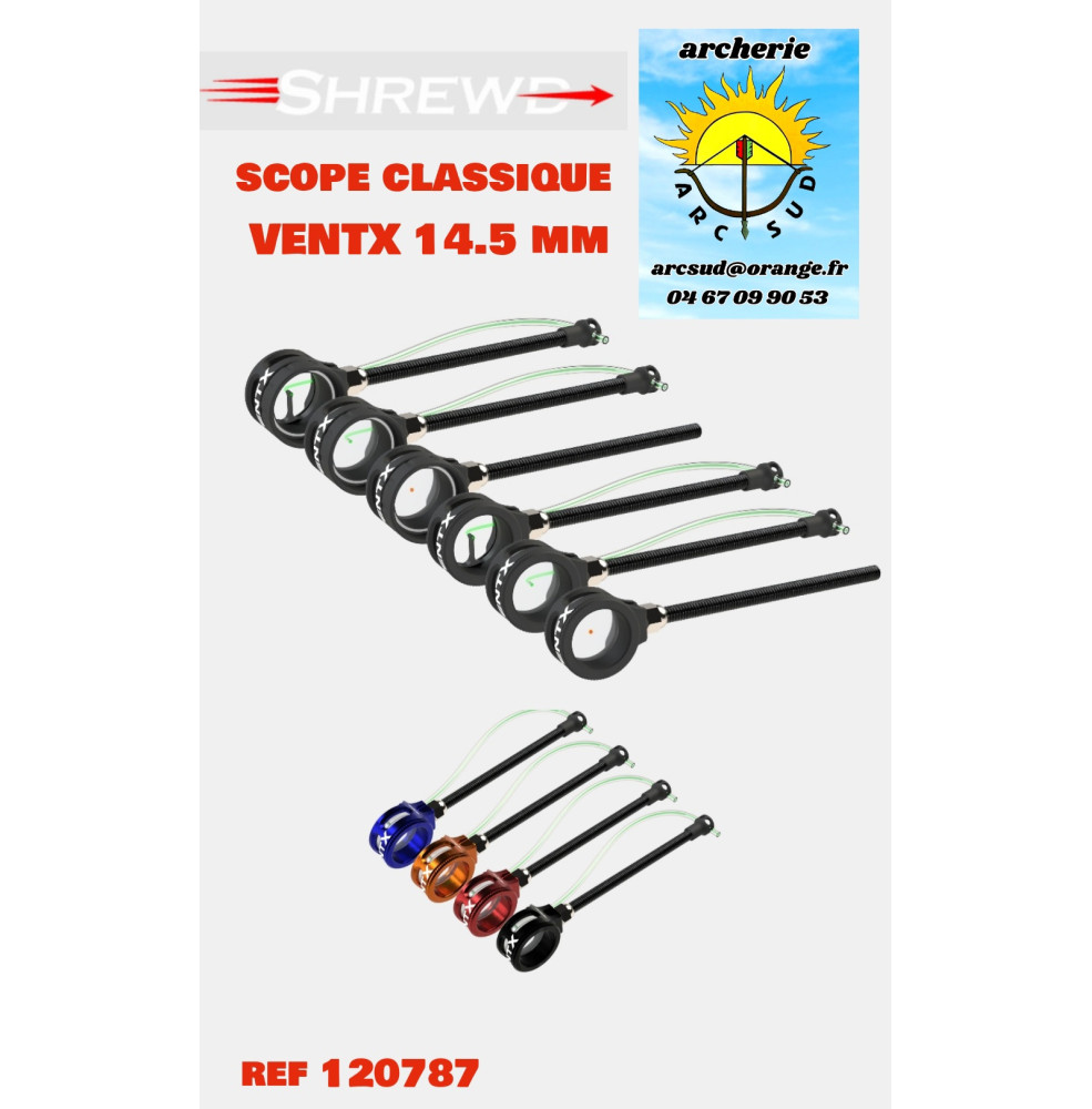 shrewd scope classique ventx ref 120787