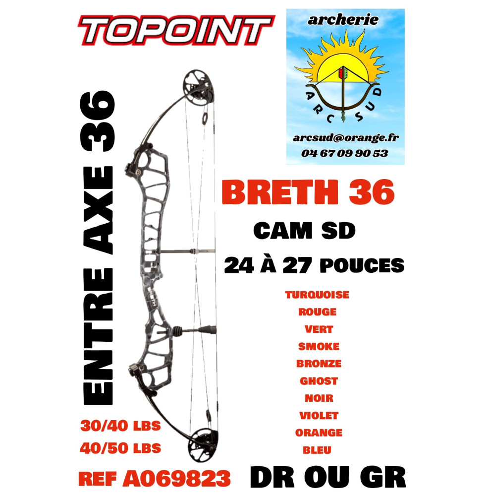 topoint arc a poulie breth 36 sd ref a069823