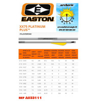 easton tubes alu platinum...