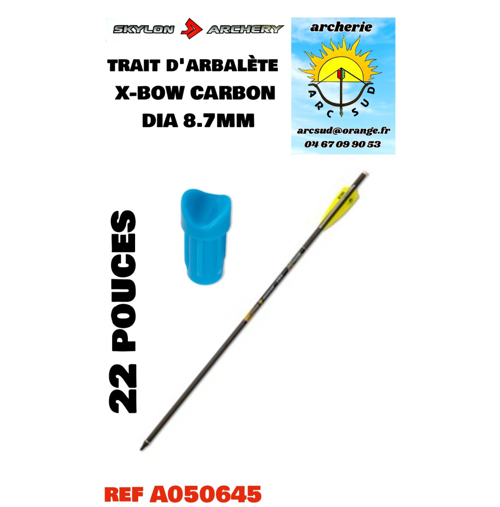 skylon trait arbalète x bow carbon 8.7 mm ref a050645