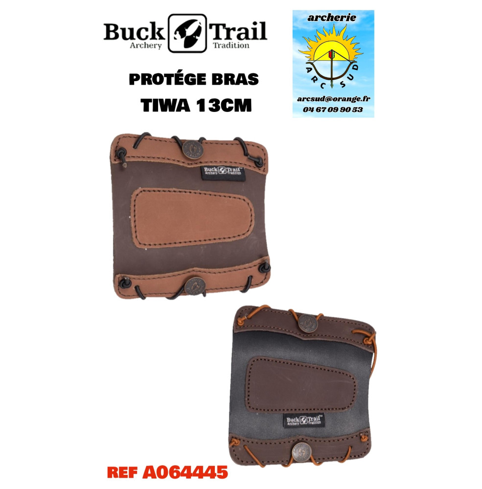 Buck trail protège bras cuir tiwa 13 cm ref a064445