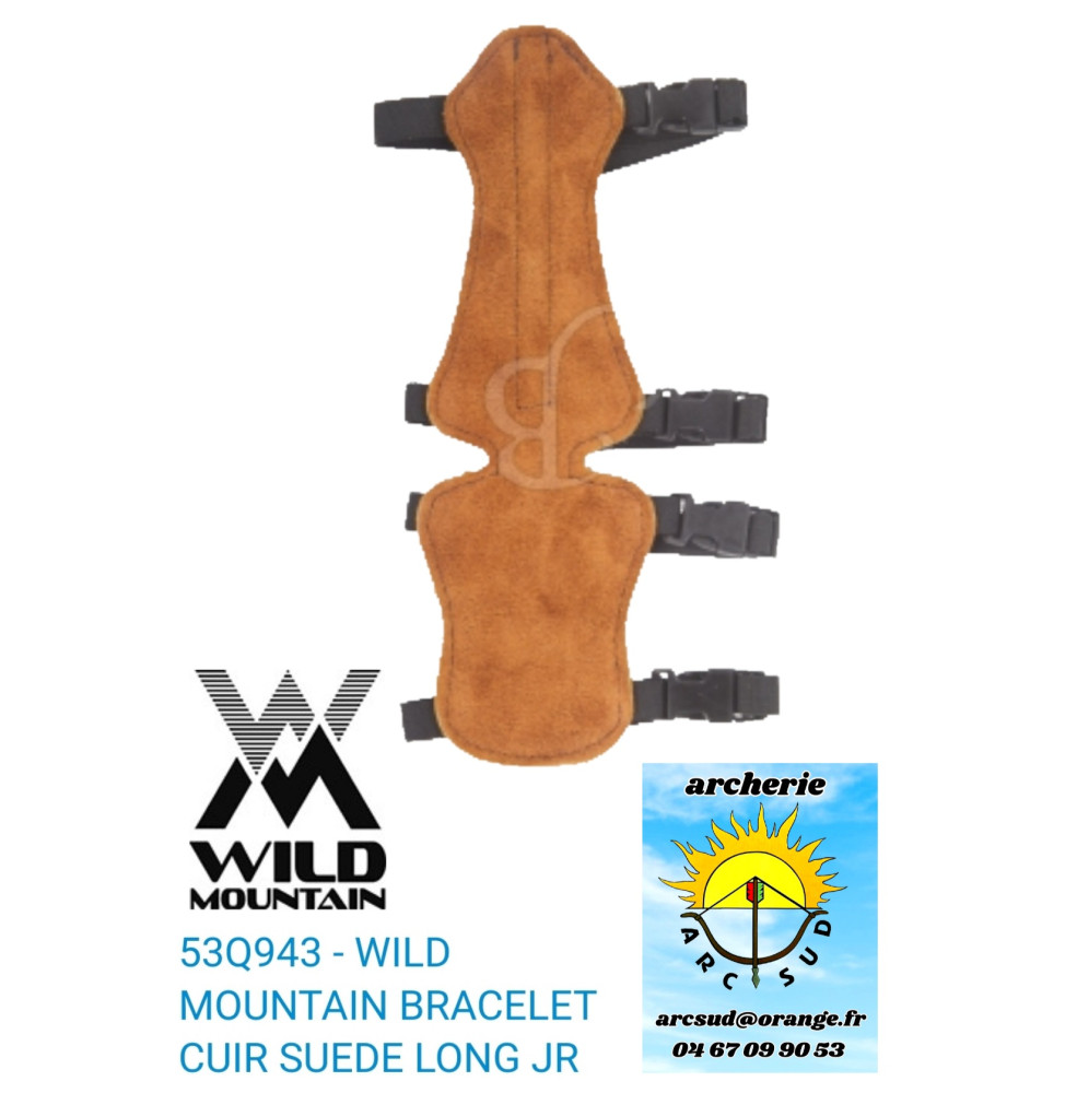 Wild mountain protège bras cuir suede long jr ref 53Q943