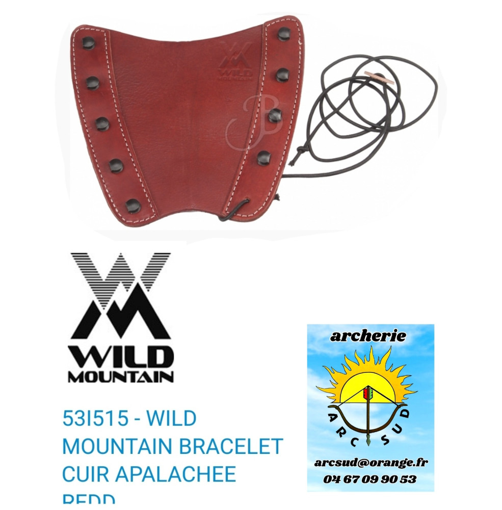 Wild mountain protège bras cuir apalachee redd ref 53I515