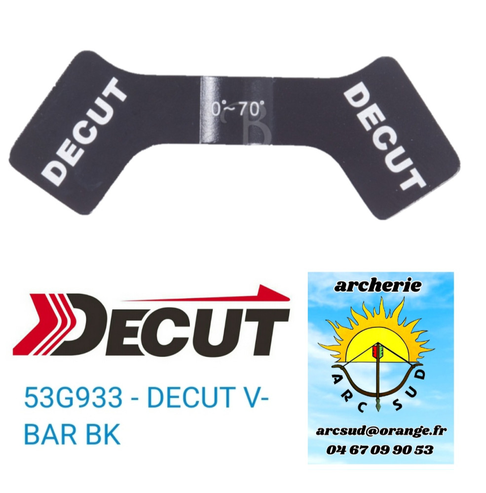 decut v bar noir ref 53G933