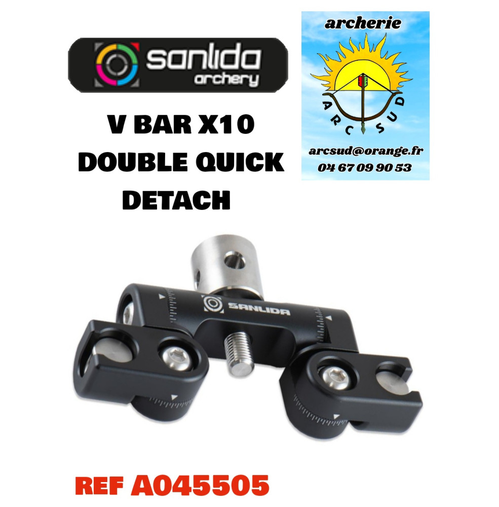 sanlida v bar x 10 double quick detach ref a045504