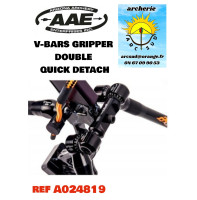 aae v bars gripper double...