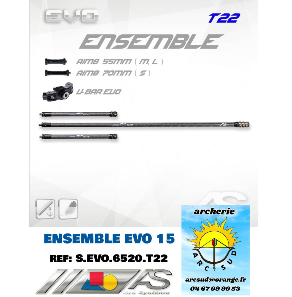 arc système ensemble evo 15 ref s.evo.6520.t22