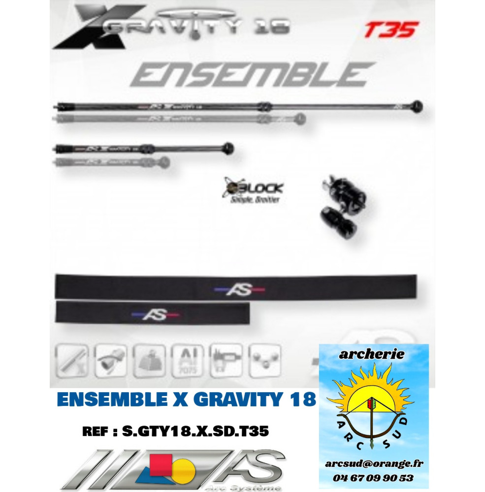 arc systeme ensemble x gravity 18 ref s.gty18x.sd.t35