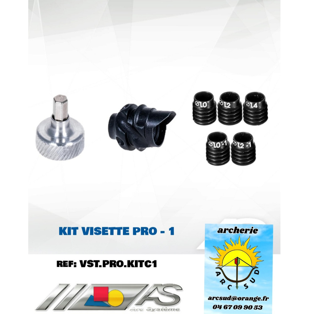 arc système kit visette pro -1 ref vst.pro.kitc1