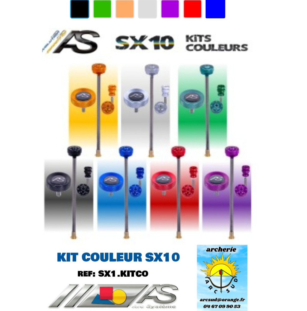 arc système kit couleur sx10 ref sx1.kitco