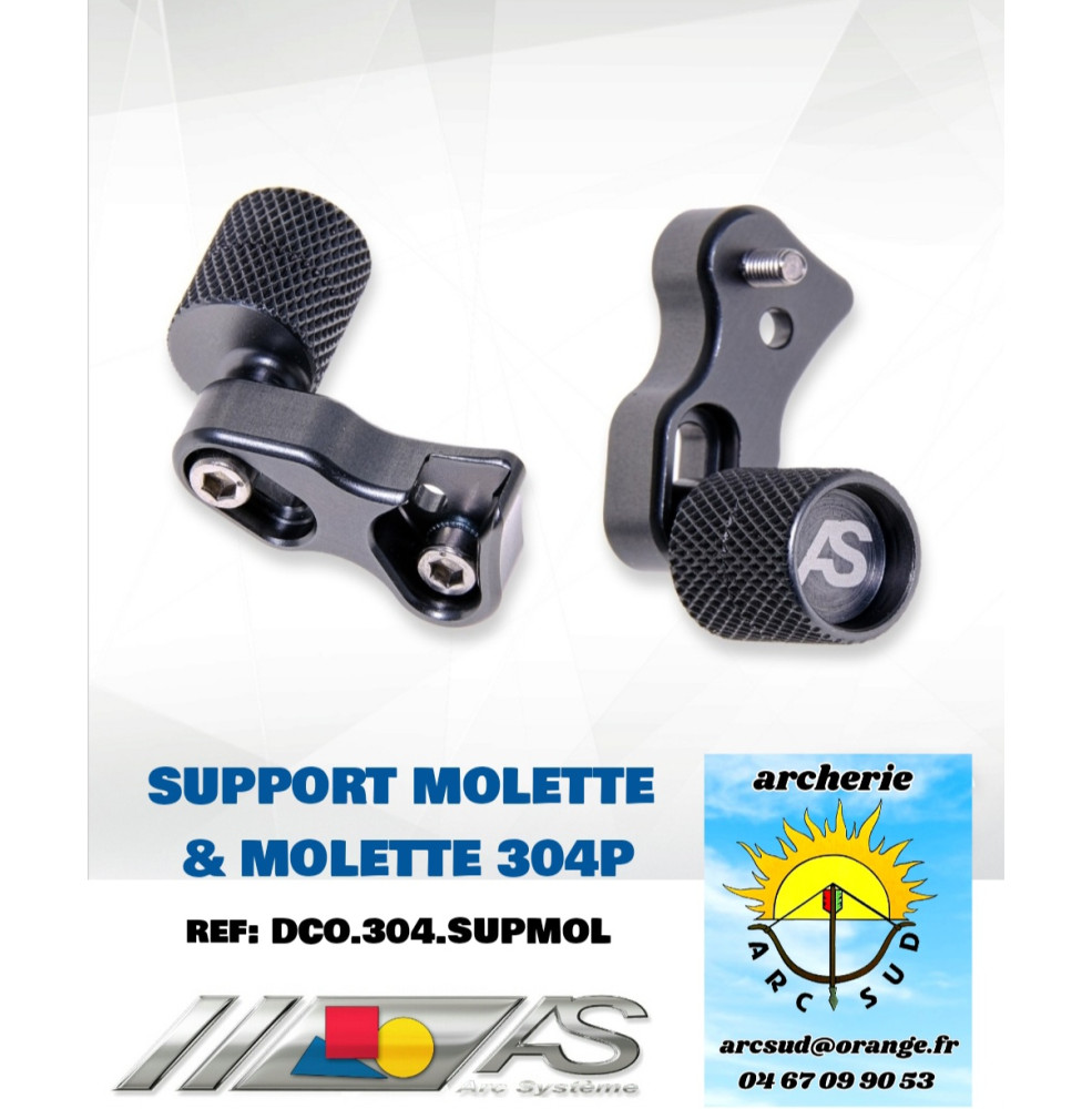 arc système support molette 304p ref dco.304.supmol