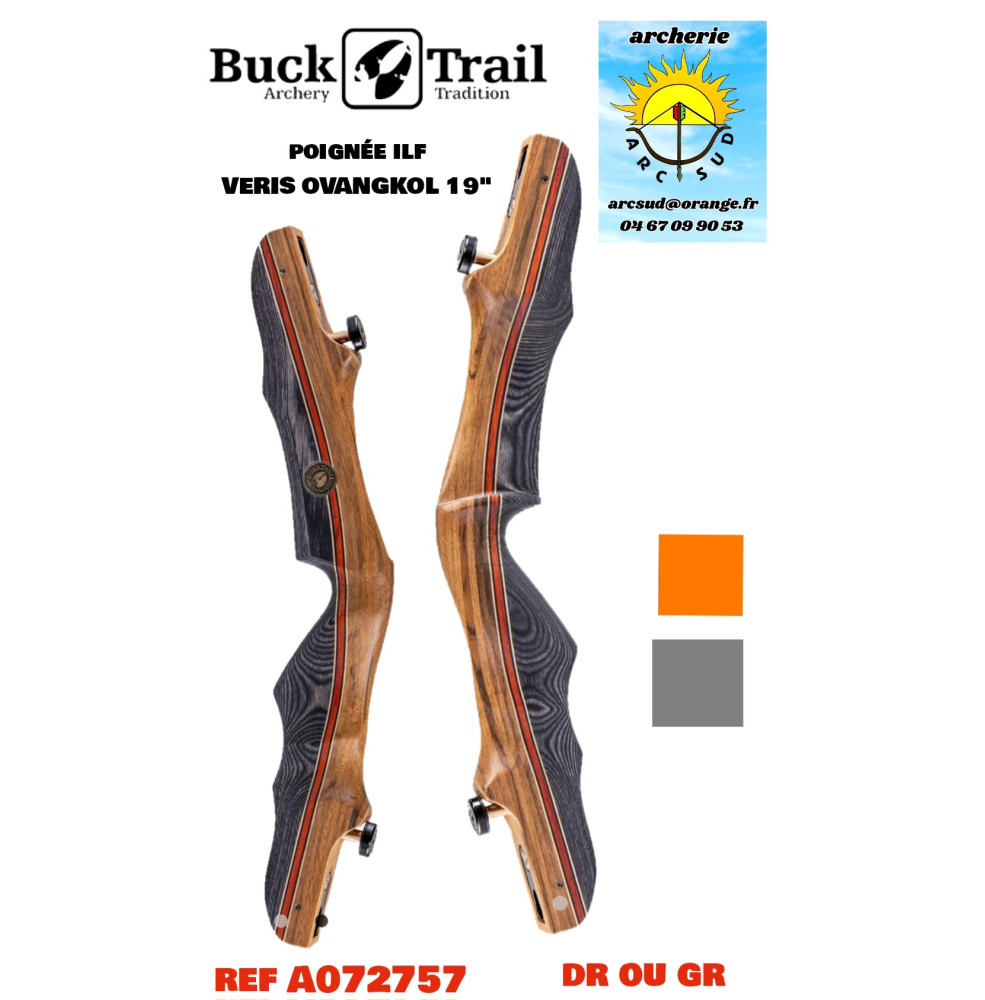 buck trail poignee chasse ilf veris ovangkol 19 pouces ref a072757