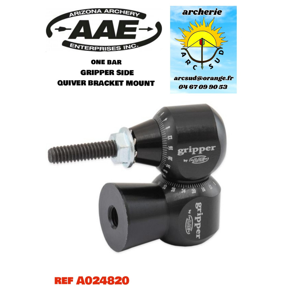 aae one bar gripper side quiver bracker ref a024820