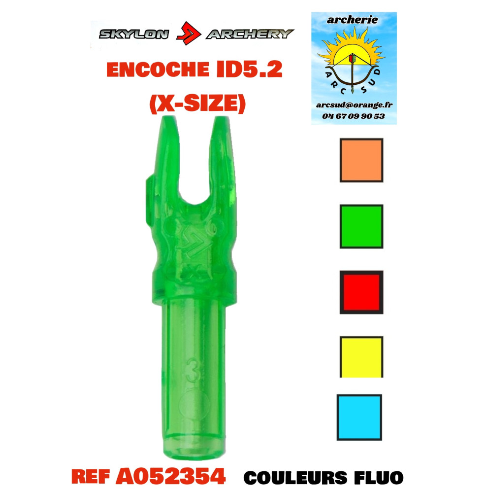 skylon encoche 5.2 X couleurs fluo ref a052354