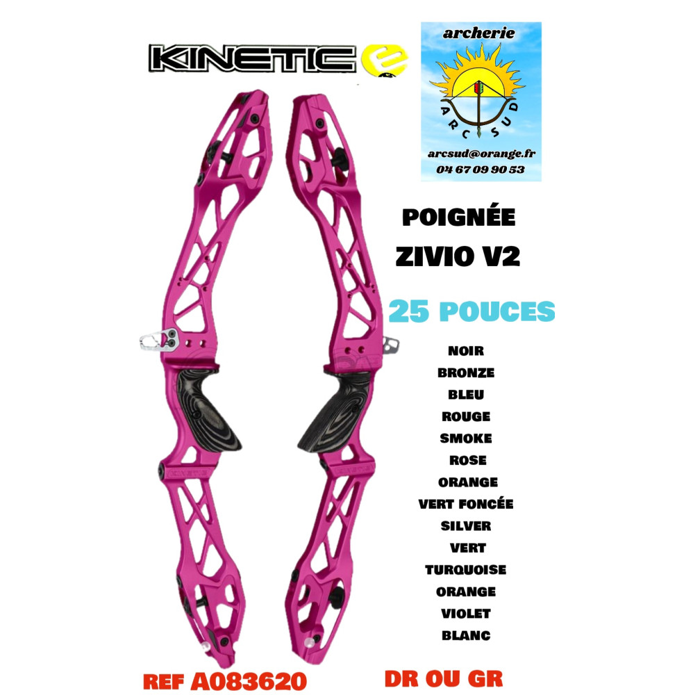 kinetic poignée zivio v2 ref a083620