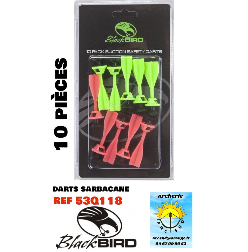 Blackbird blowgun suction darts ref 53q118