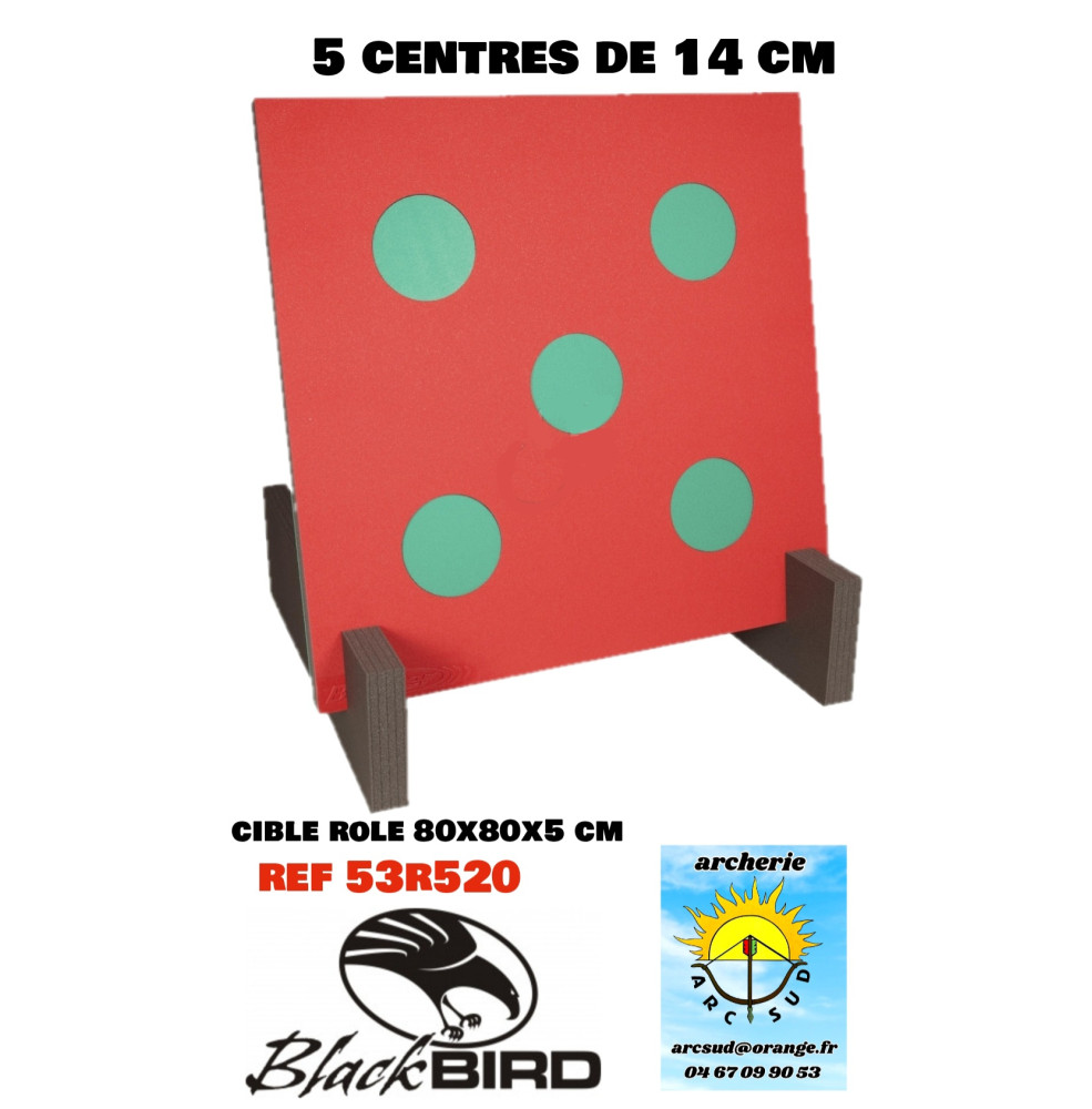 blackbird target role 80 x 80 x 5 cm ref 53r520