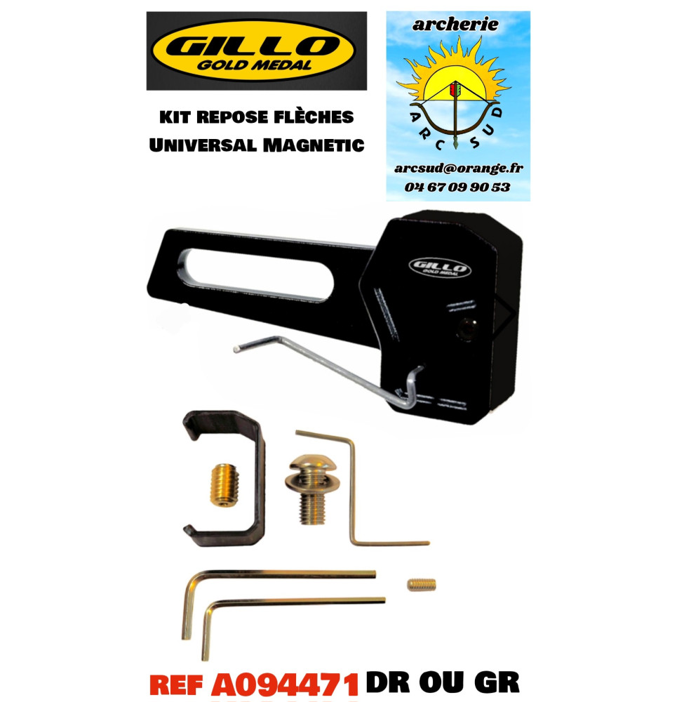 gillo kit repose flèches universal magnetic ref A094471
