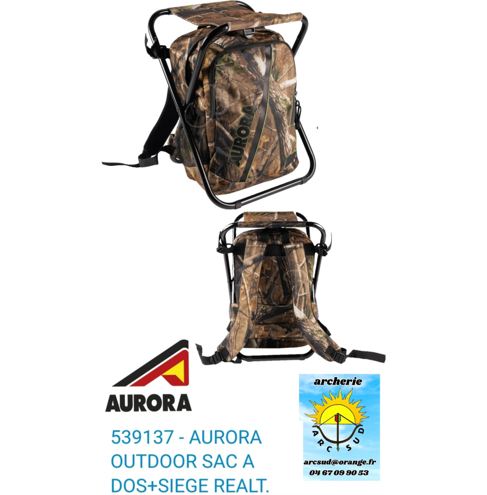 Aurora sac à dos siège camo ref 539137