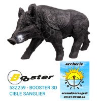 booster cible 3d sanglier...