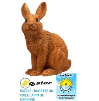 booster cible 3d lapin de...