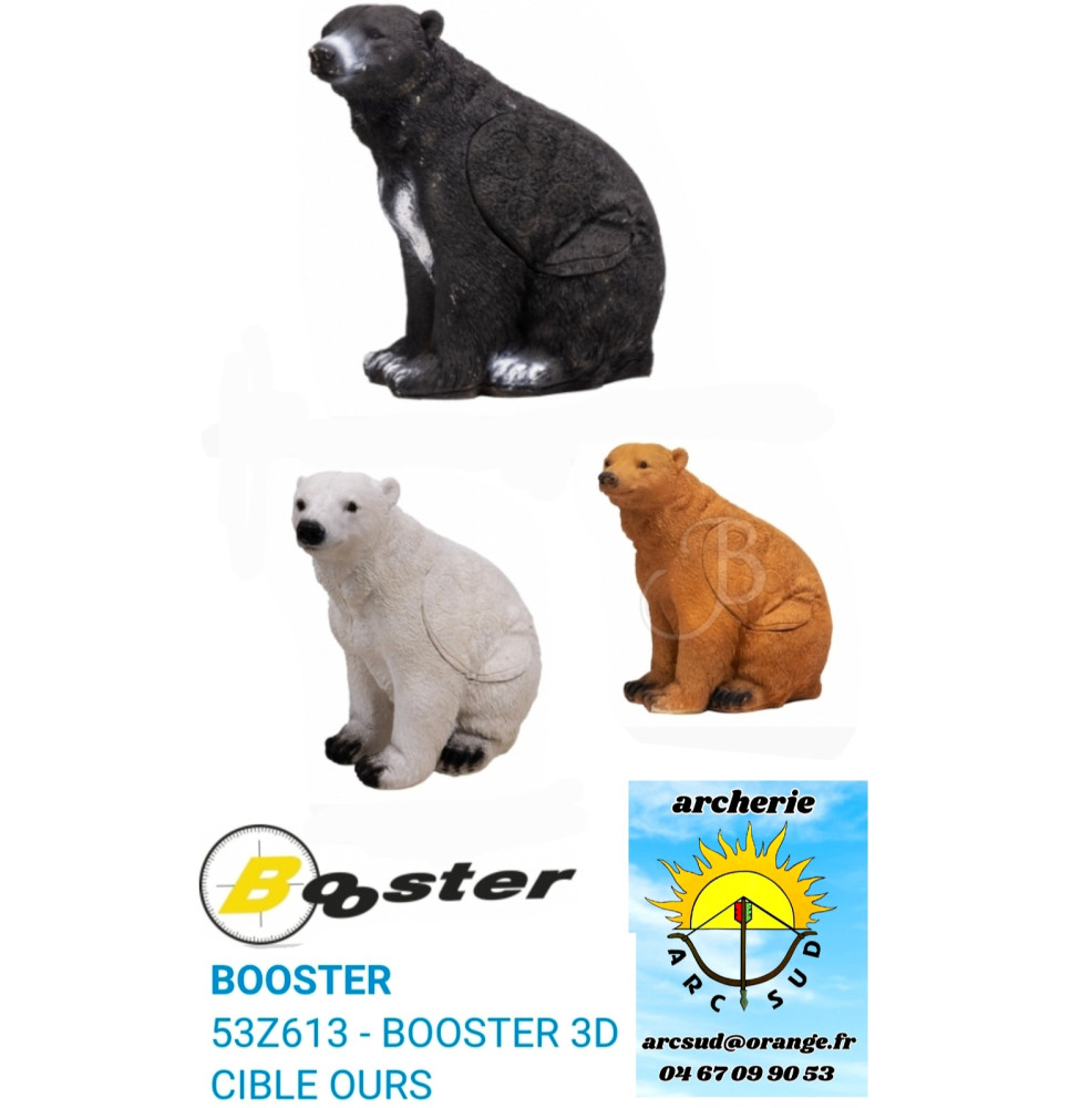 booster cible 3d ours ref 53z613