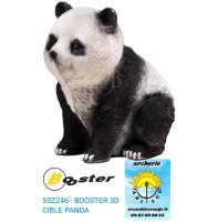 booster cible 3d panda ref...