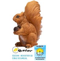 booster cible 3d ecureuil...