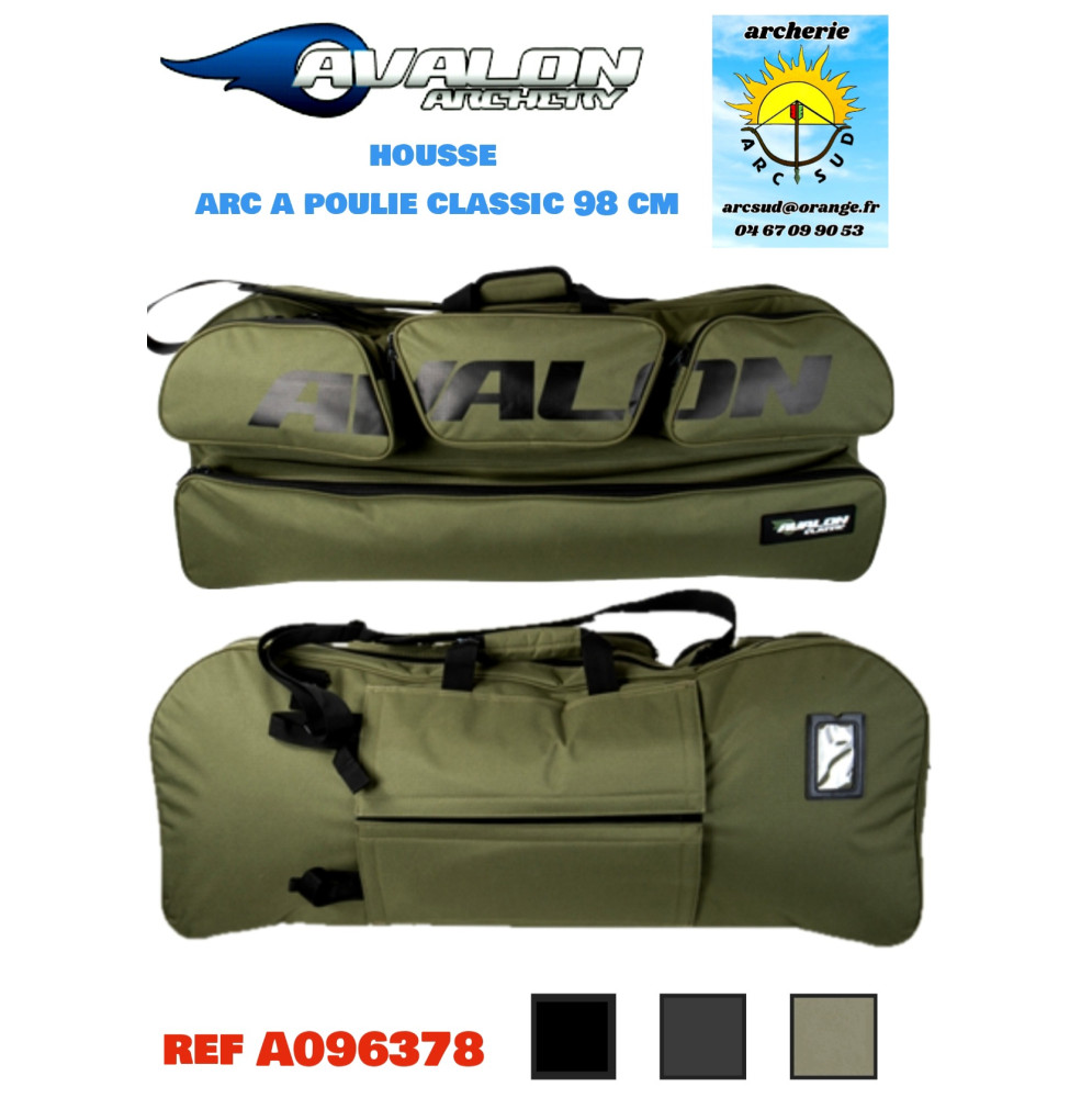 avalon housse arc a poulie classic 98 cm ref a096378