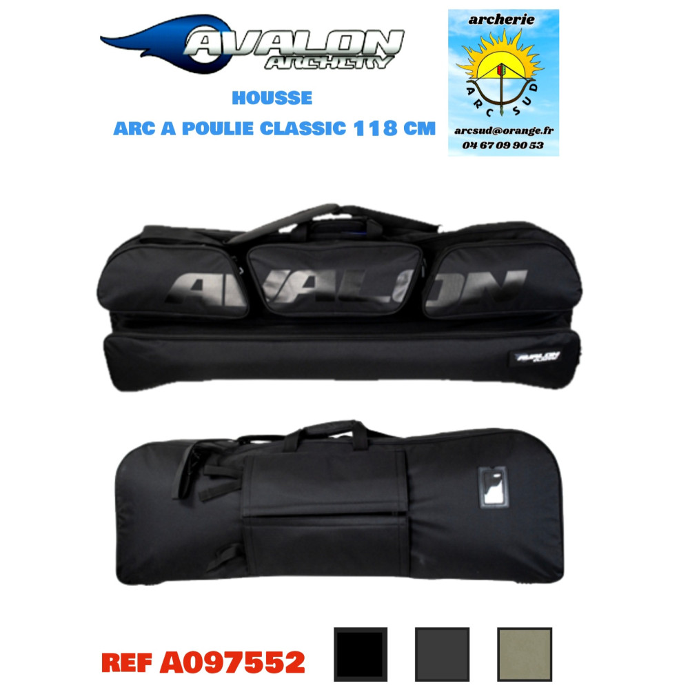 avalon housse arc a poulie classic 118cm ref a097552