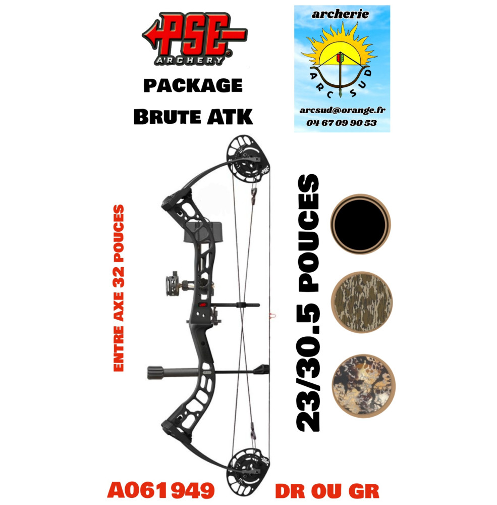 Pse arc a poulie package brute atk  (2026) ref A061949