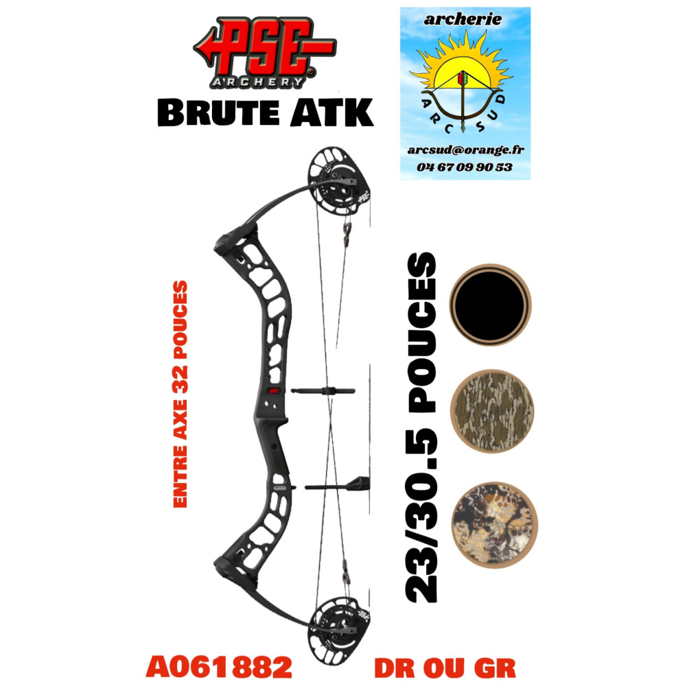 Pse arc a poulie  brute atk  (2026) ref A061882