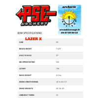 pse arc a poulie lazer x...