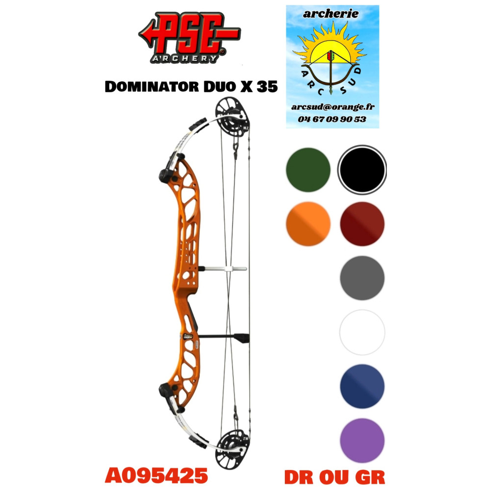 pse arc a poulie dominator duo x 35 2026 (ref A095425)