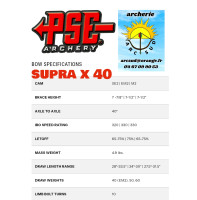 pse arc a poulie supra x 40...