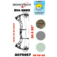 Bowtech arc à poulie eva...