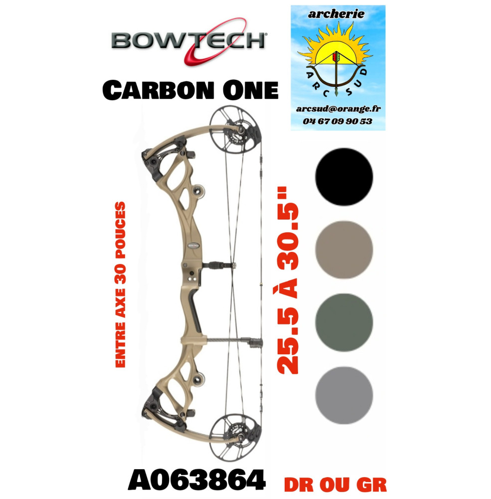Bowtech arc à poulie carbon one (2026) ref a063864