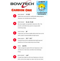 Bowtech arc à poulie carbon...