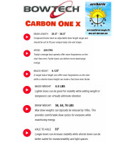 Bowtech arc à poulie carbon...