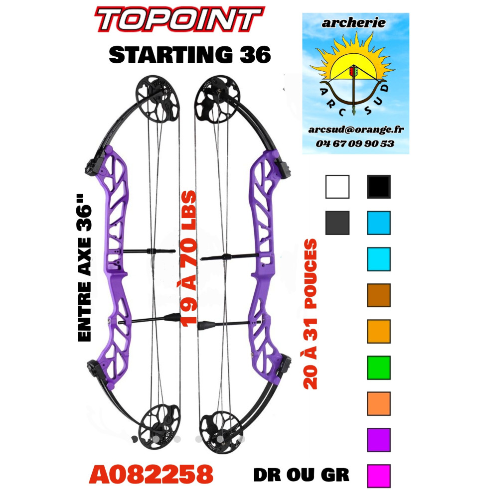 topoint arc a poulie starting 36 ref a082258