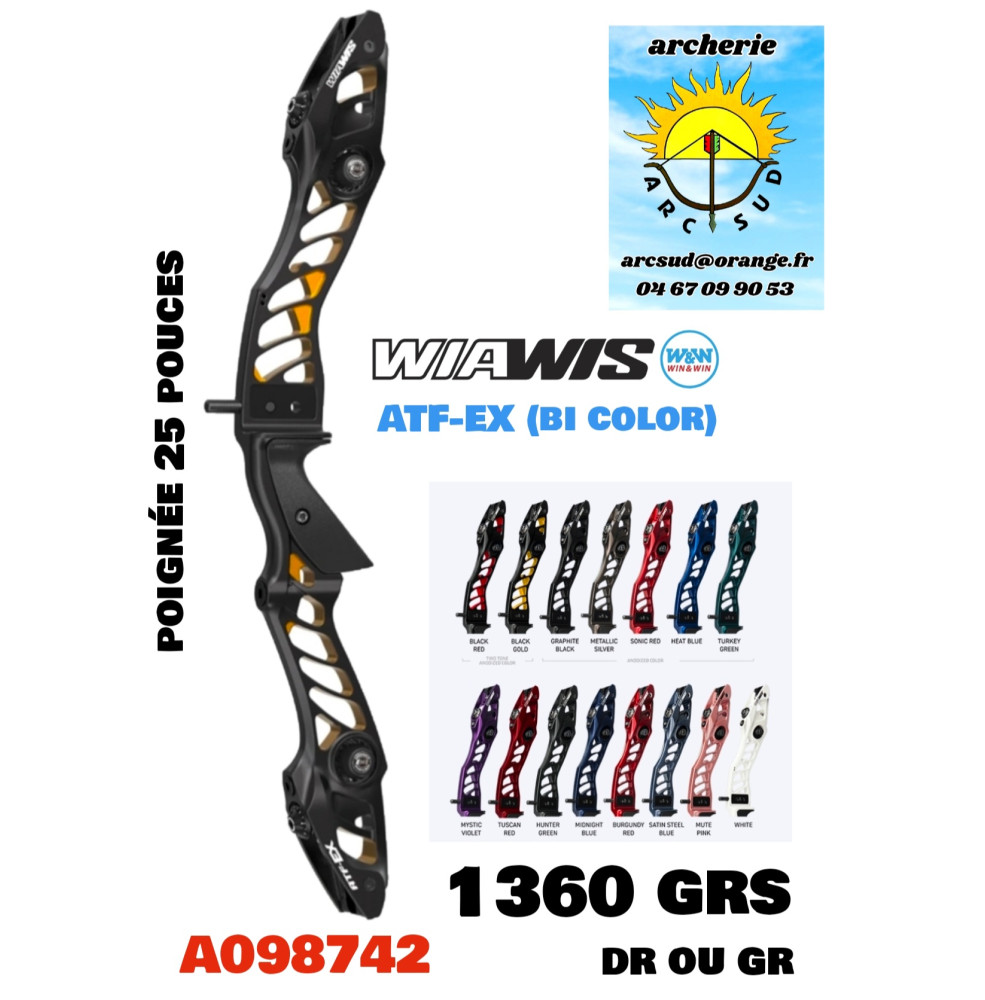 wiawis poignee atf ex 25 pouces 2026 ref a098742
