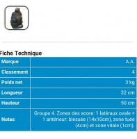 AA cible 3d Marmotte debout 539425