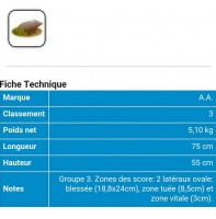 AA cible 3d javeline 537312