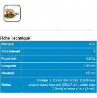 AA cible 3d Chevreuil qui boit 53D416