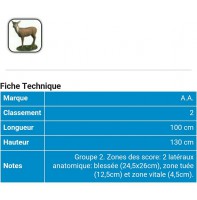 AA cible 3d Cerf alerte 533997