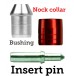 bushing pin nock collar