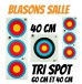 blasons 40 et trispot et 60