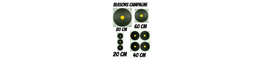 blasons tir en campagne